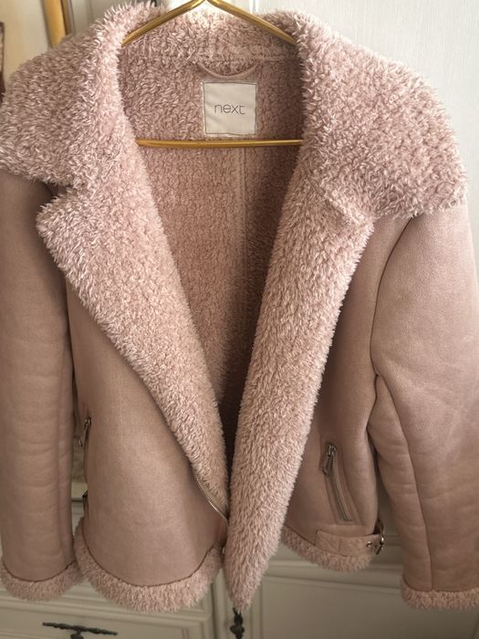 Укорочена дублянка з замши