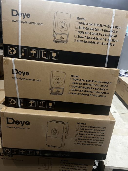 Гібридний Інвертор DEYE 6 Квт