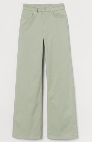 Spodnie zielone H&M
