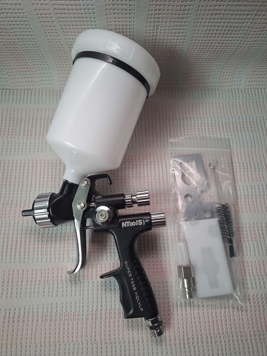 Професійний краскопульт Ntools T55B LVLP.Дюза 1.3.Фарбопульт