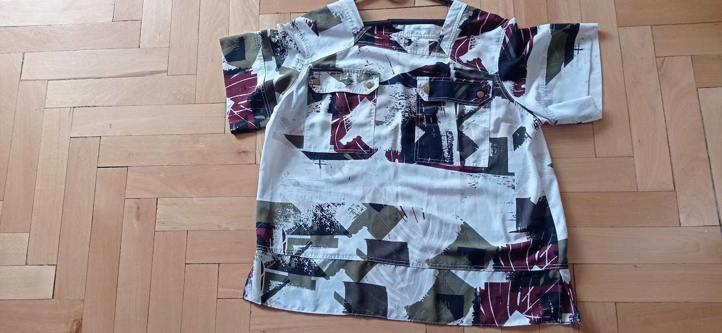 Bluzka w stylu Safari Next r.20