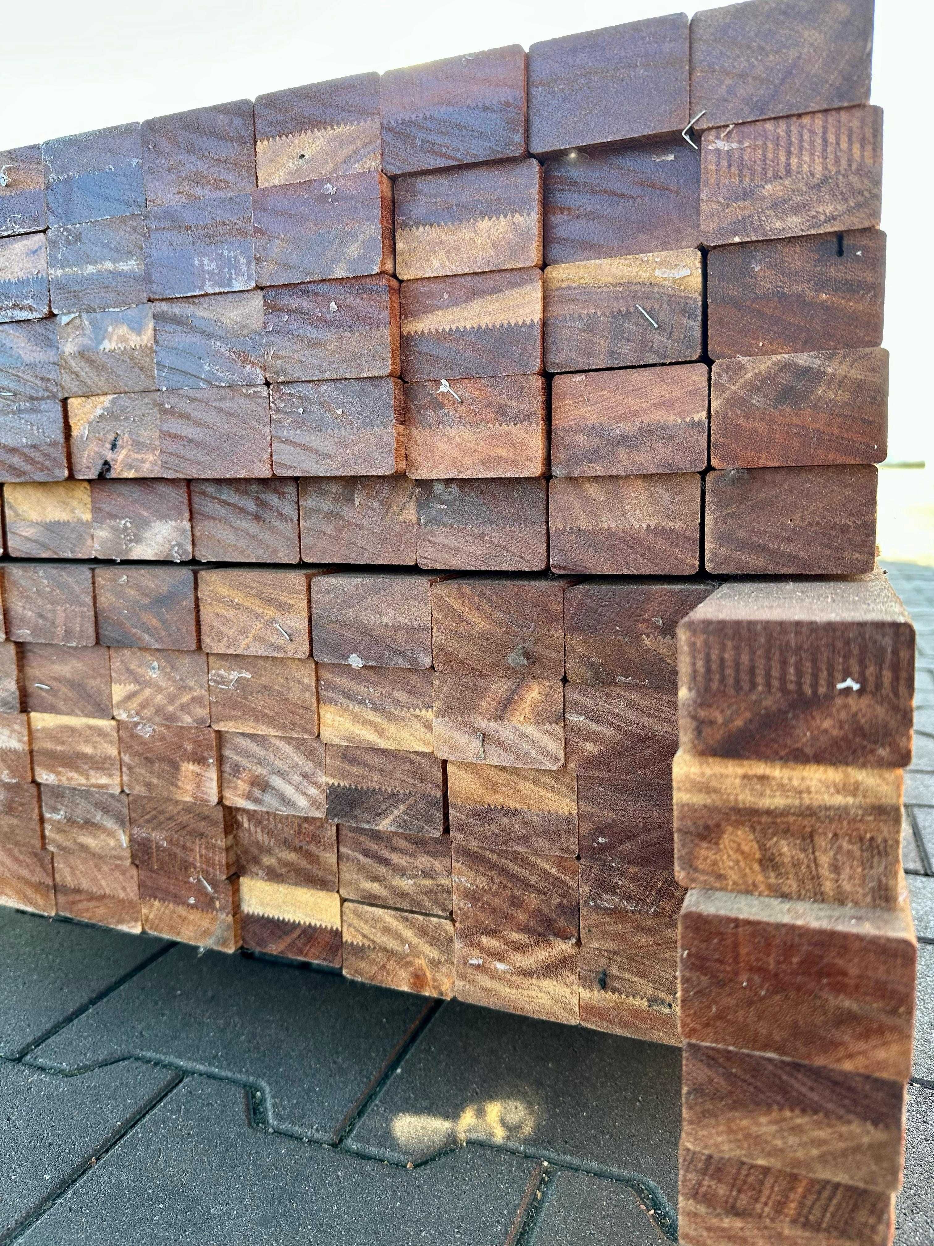 Legar Egzotyczny klejony Cumaru 38x58mm Klej D4