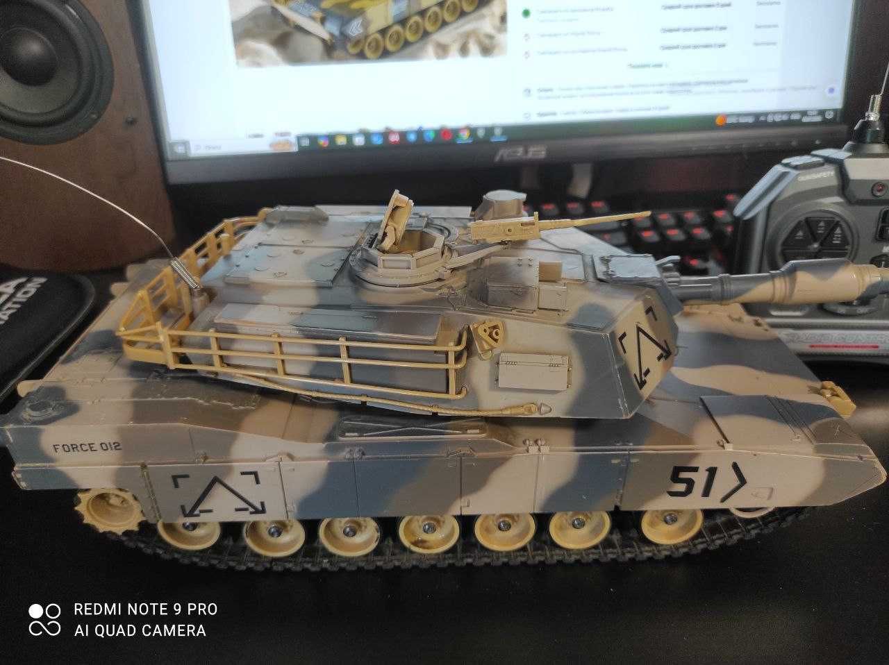 танк Abrams на радиоуправлении