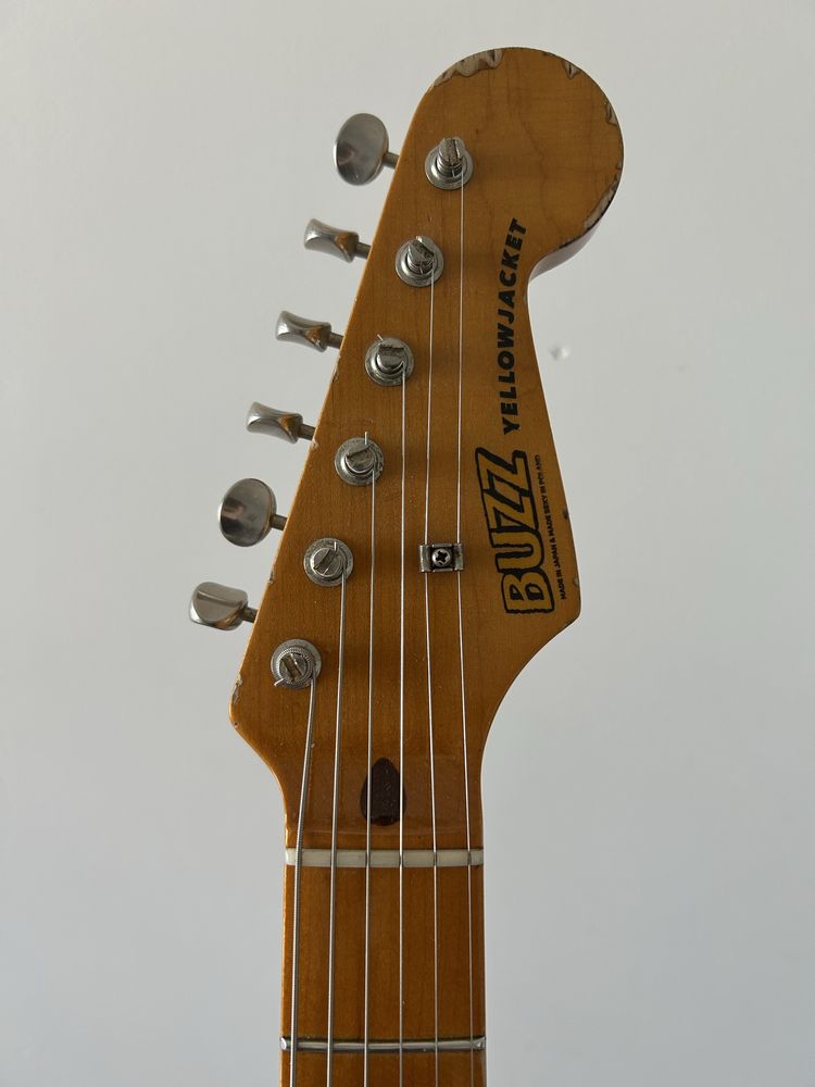 Gitara BUZZ yellowjacket relic fender stratocaster japan custom