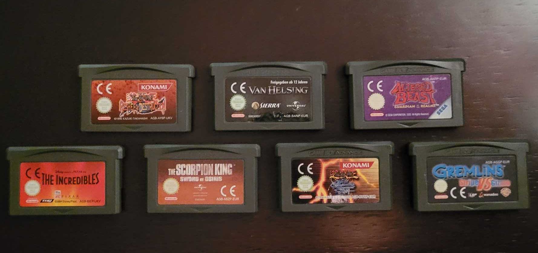 Jogos Gameboy Advance - venda individual e em bundle
