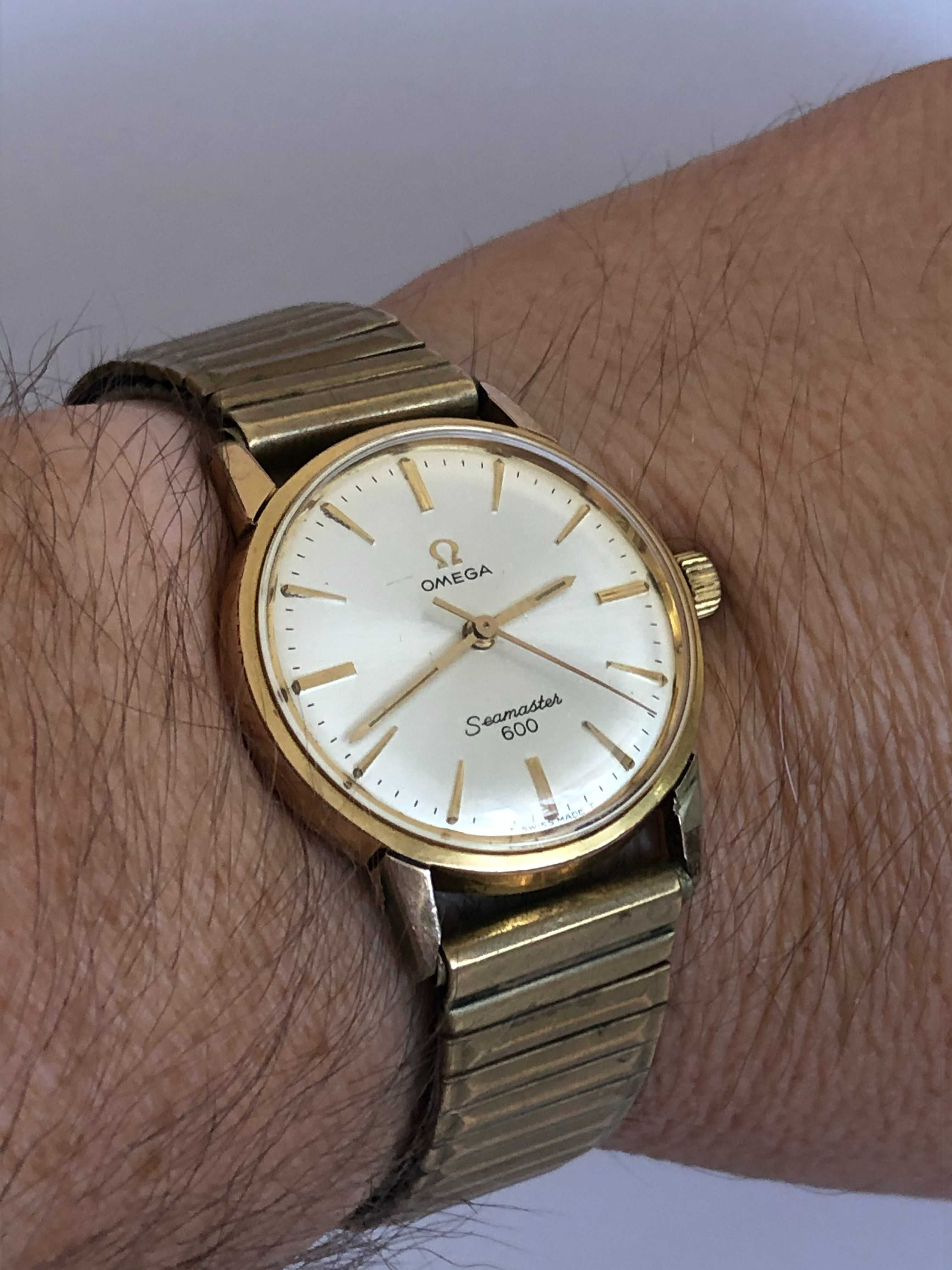 Omega Seamaster 600, zegarek męski, nakręcany, lata '70, klasyk