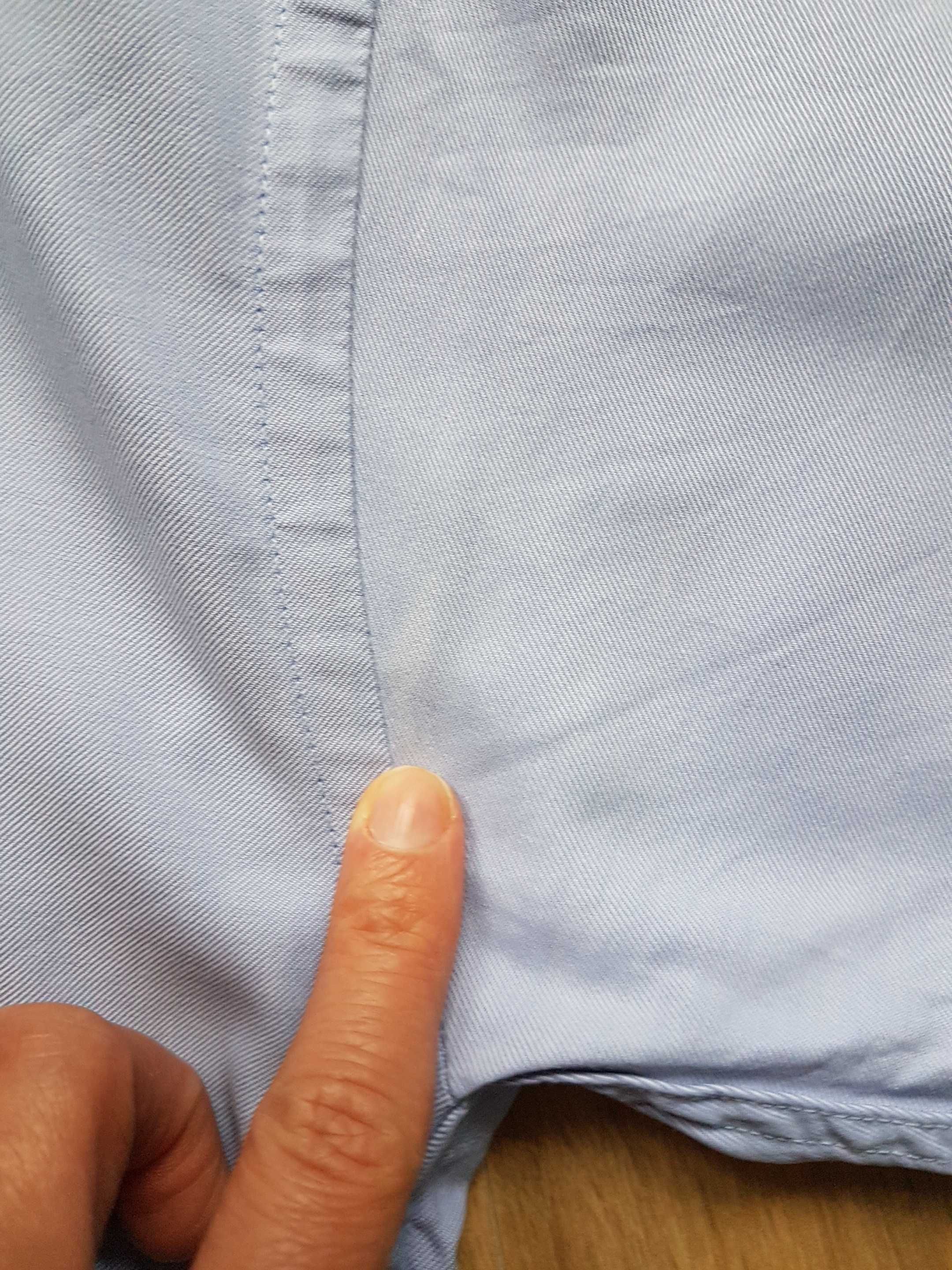 GANT Pinpoint Twill koszula męska krótki rękaw roz. S 100% bawełna