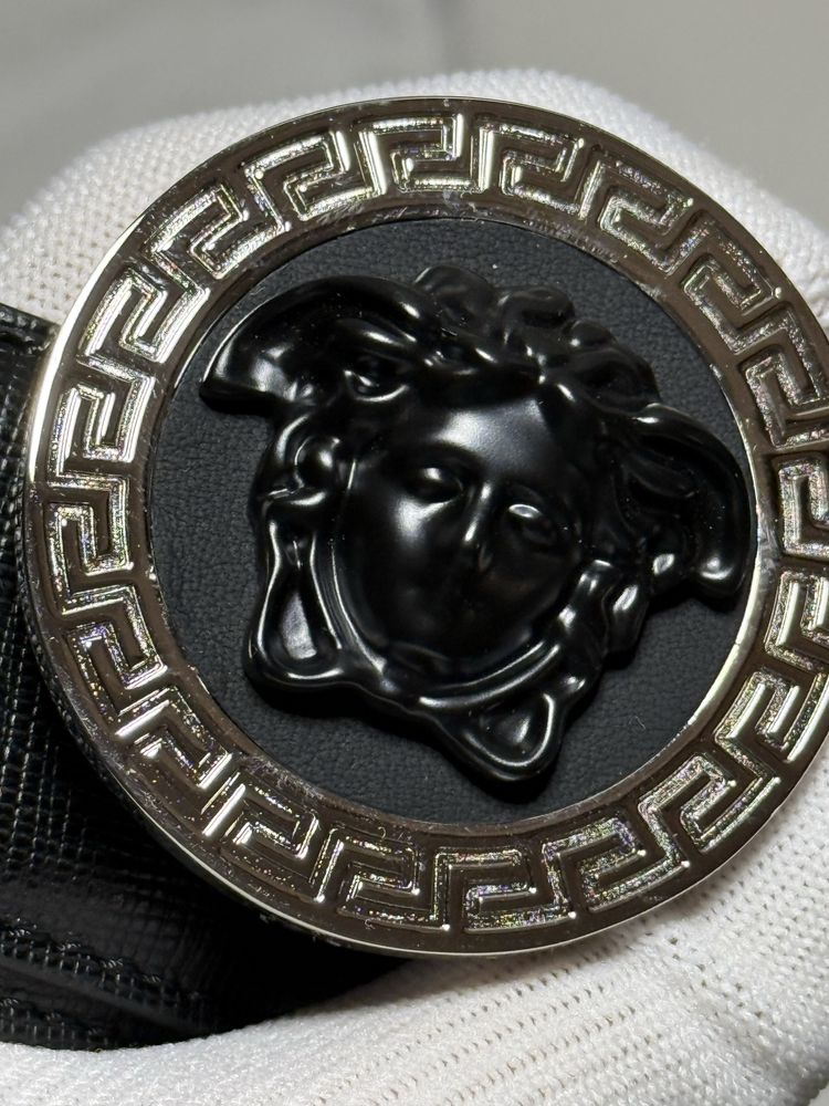 Ремінь Versace Срібний