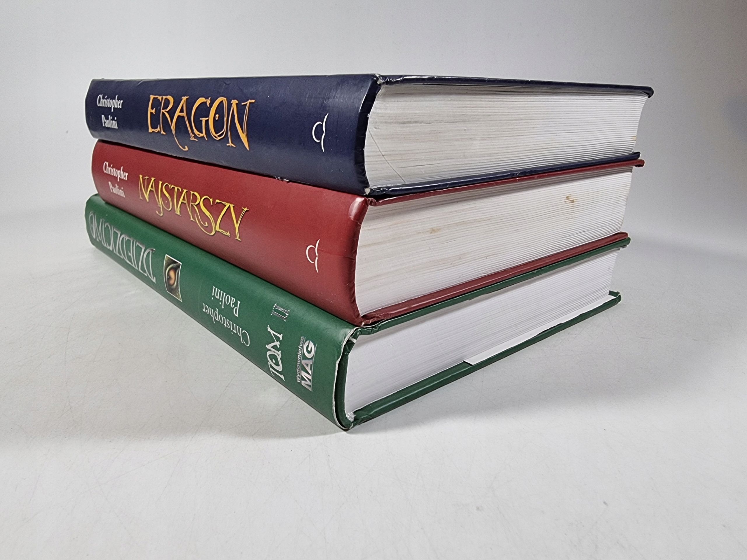 Seria Dziedzictwo / Eragon / zestaw 3 książek / Paolini