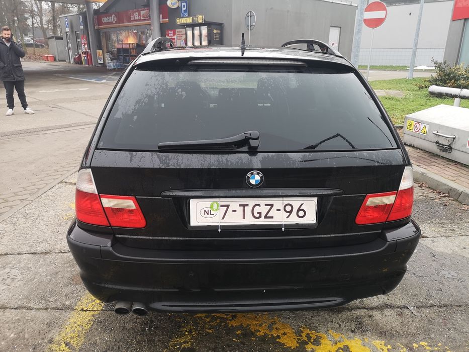 Bmw e46 m-pakiet Schwarz 2 tylny tylni zderzak  touring