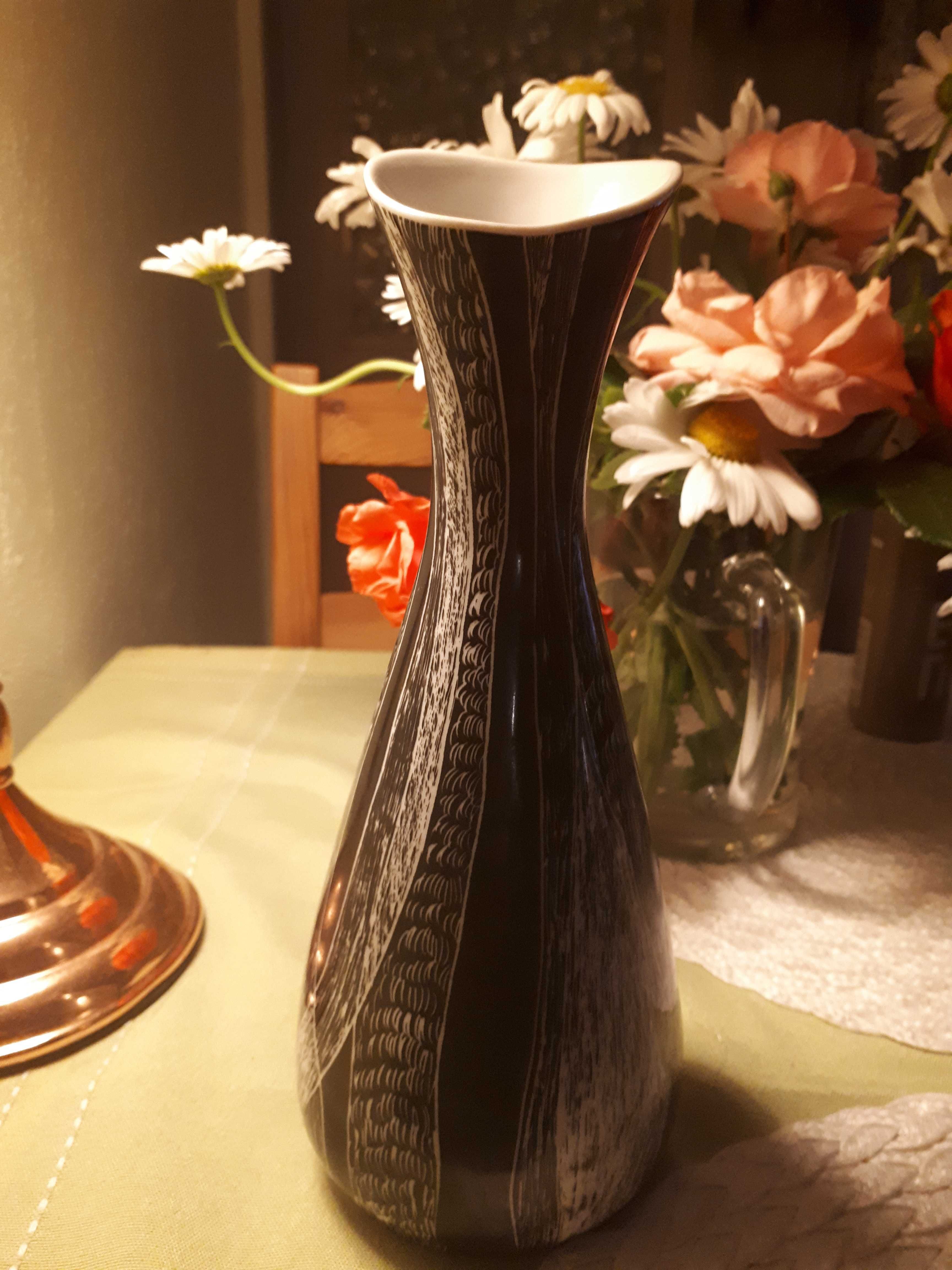 Unikatowy wazon porcelanowy kolekcjonerski "Świt" Morzejko, Wałbrzych.