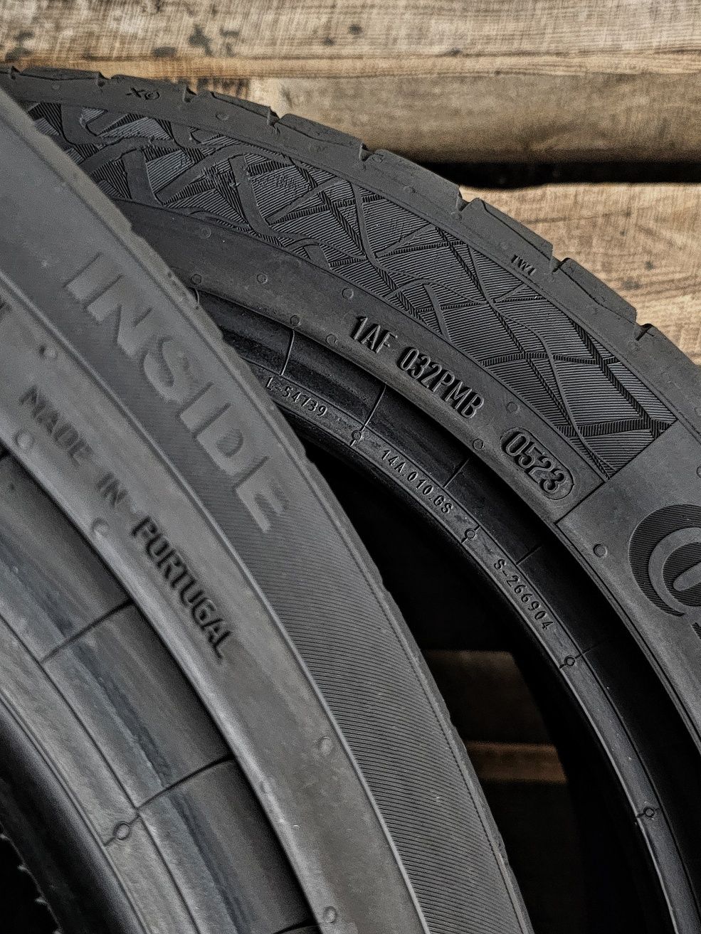 Пара 225/45r17 Continental | 2023 | 7mm | Portugal | Преміум шини