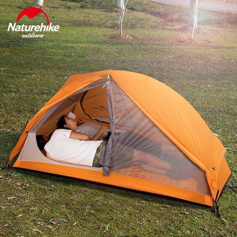 Двомісна палатка Naturehike Spider 2 нейлон (1,9 кг) - ОРИГІНАЛ