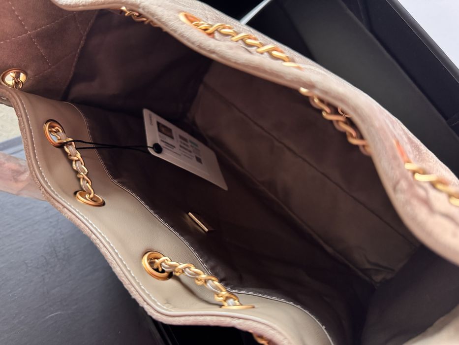 Трендова жіноча сумка Chanel Hobo | натуральна замша