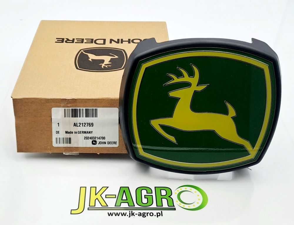 AL212769 Znaczek maski John Deere org.