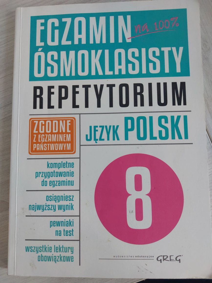 Repetytorium ósmoklasisty Język Polski