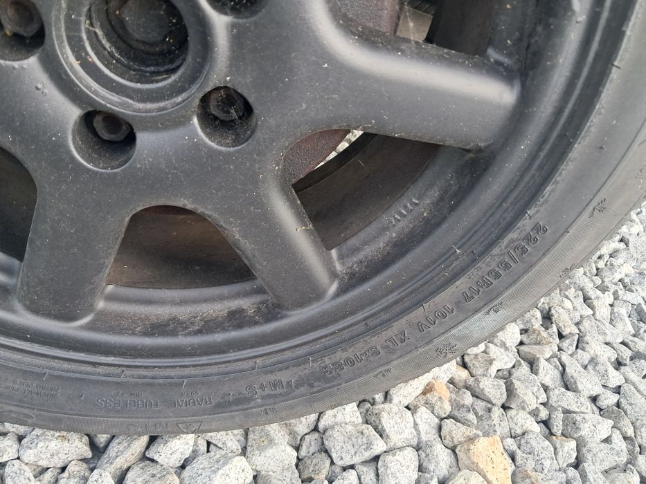 Felgi aluminiowe R17 z oponami VW T4 Transporter Caravella Multivan