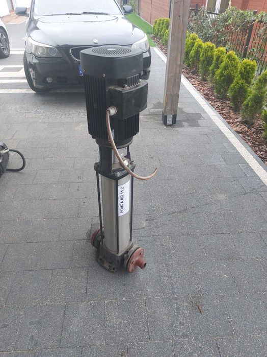 pompa GRUNDFOS CR5-20 A-FGJ-A-E-HQQE  MOC 3kW   Hmax=136m  Q=5,8m3/h