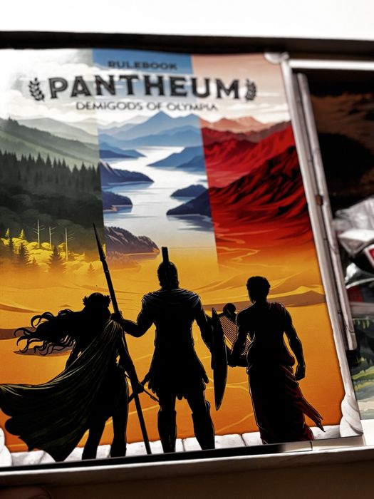 Kickstarter Pantheum gra planszowa ENG