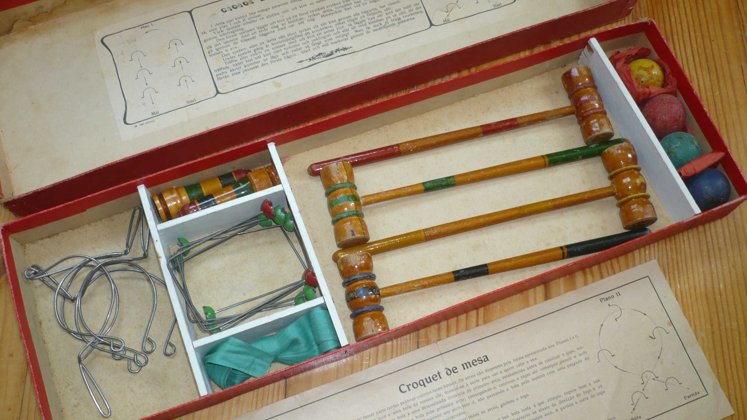 Table Croquet - Jogo Vintage