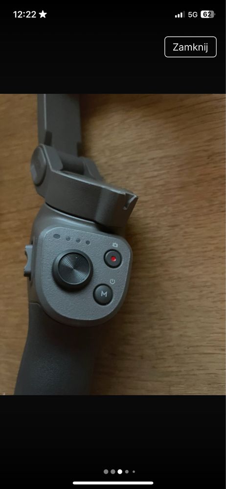 Gimbal stabilizator DJI osmo mobile 3 (kolor szary)