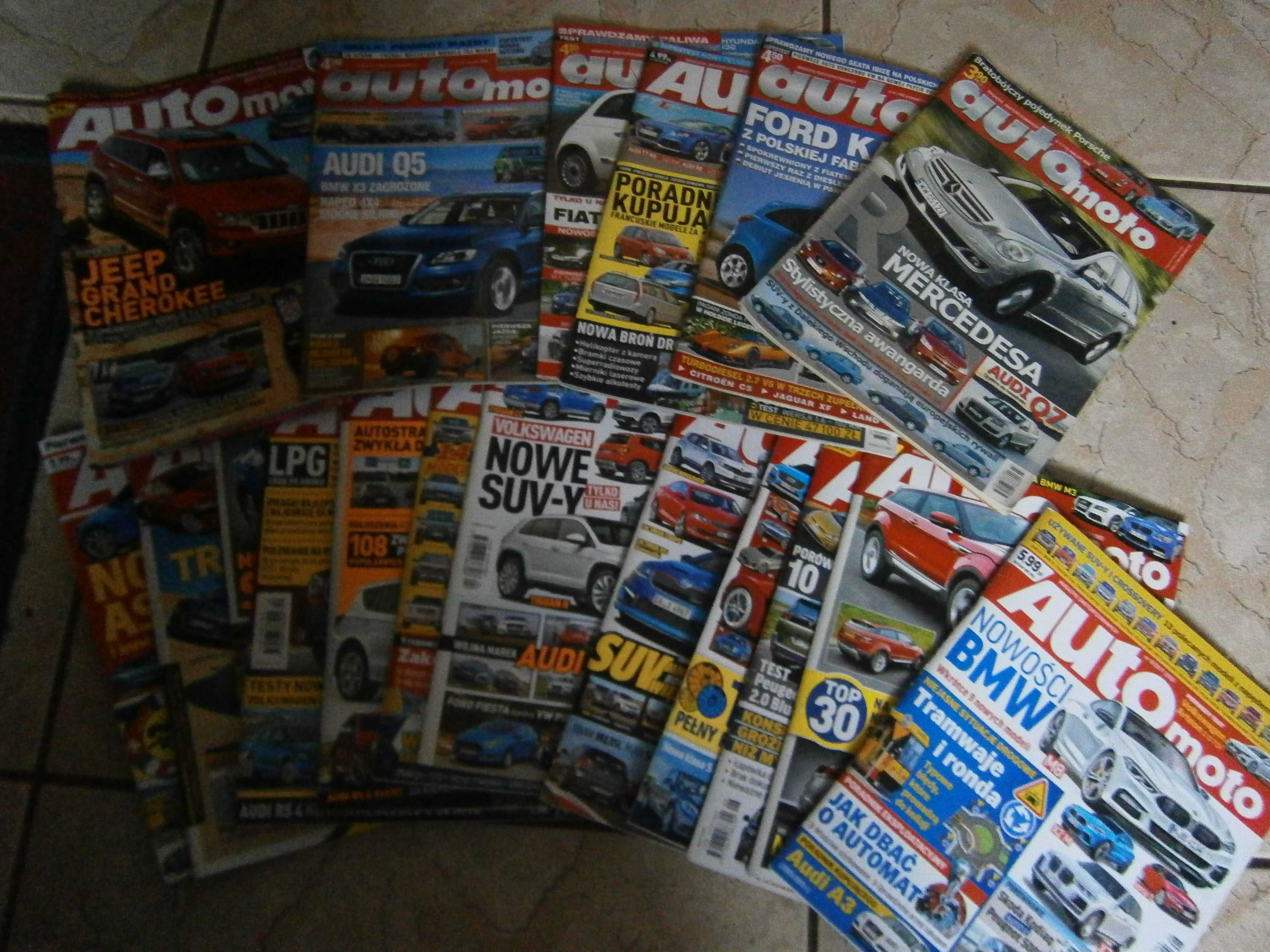Gazety czasopisma Auto Moto 18 sztuk!