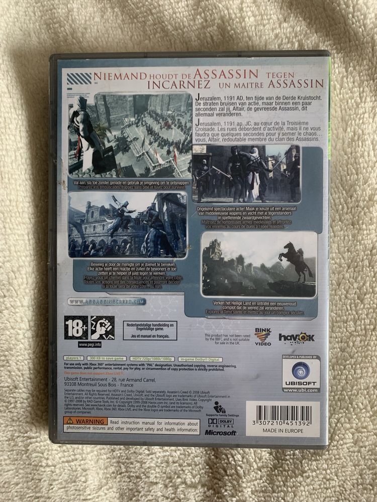 Assassin’s Creed classics Xbox 360