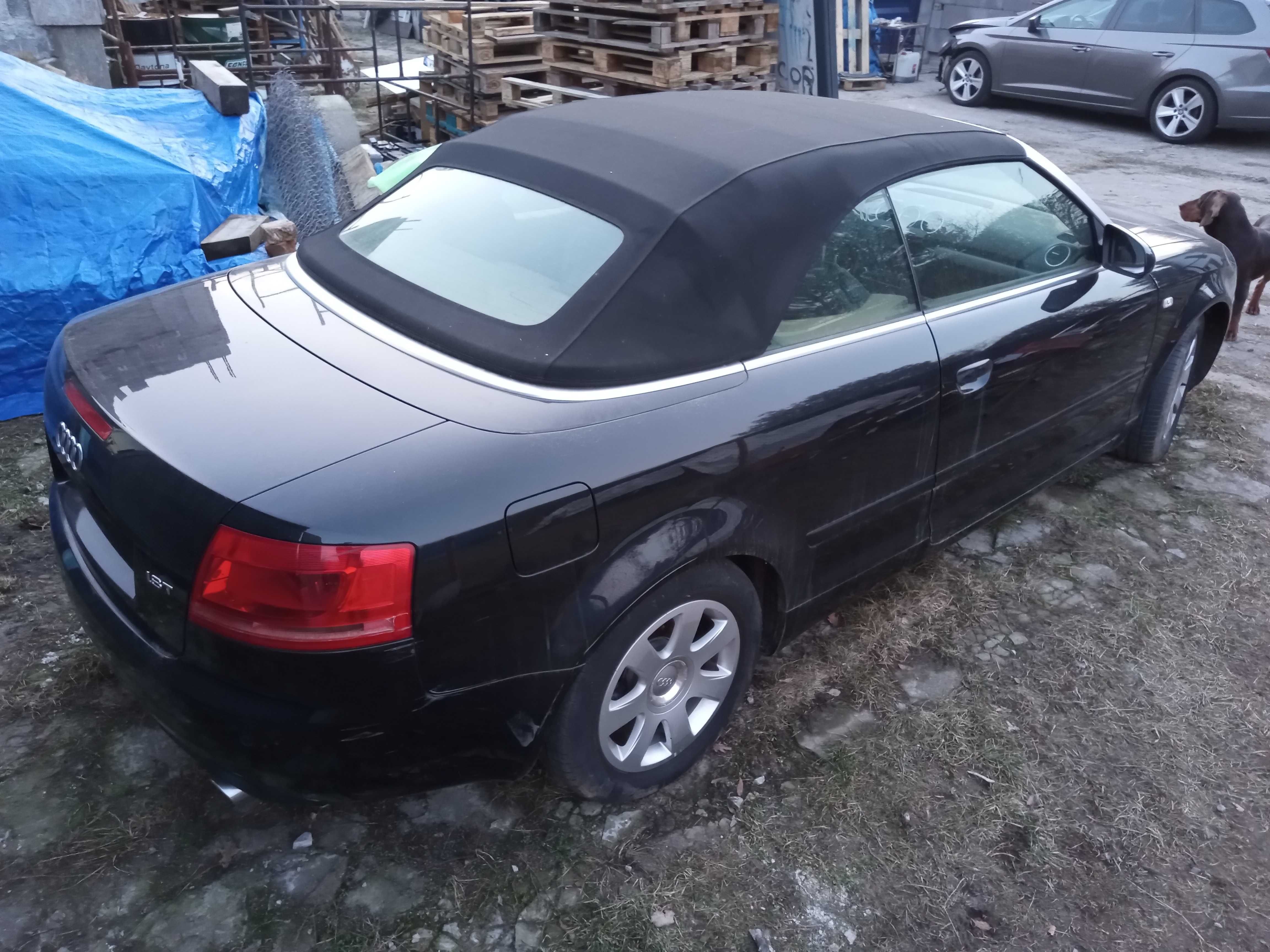 Audi a4 Cabrio 1.8T serwis 80.000km karoseria buda
