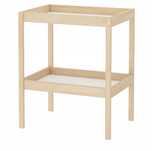 IKEA SNIGLAR Stół do przewijania, buk/biały, 72x53 cm