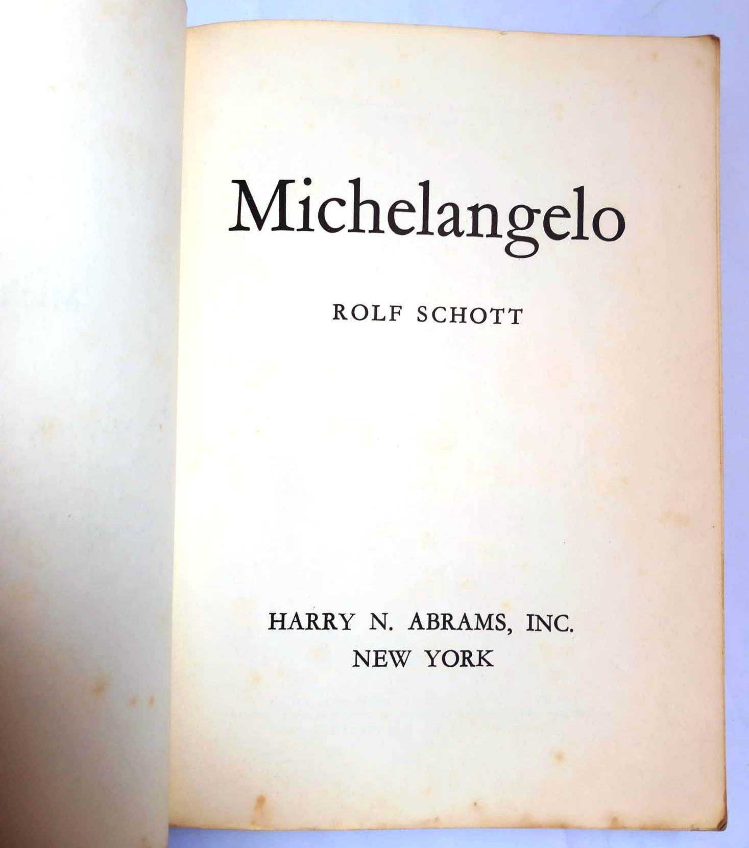 Michelangelo de Rolf Schott