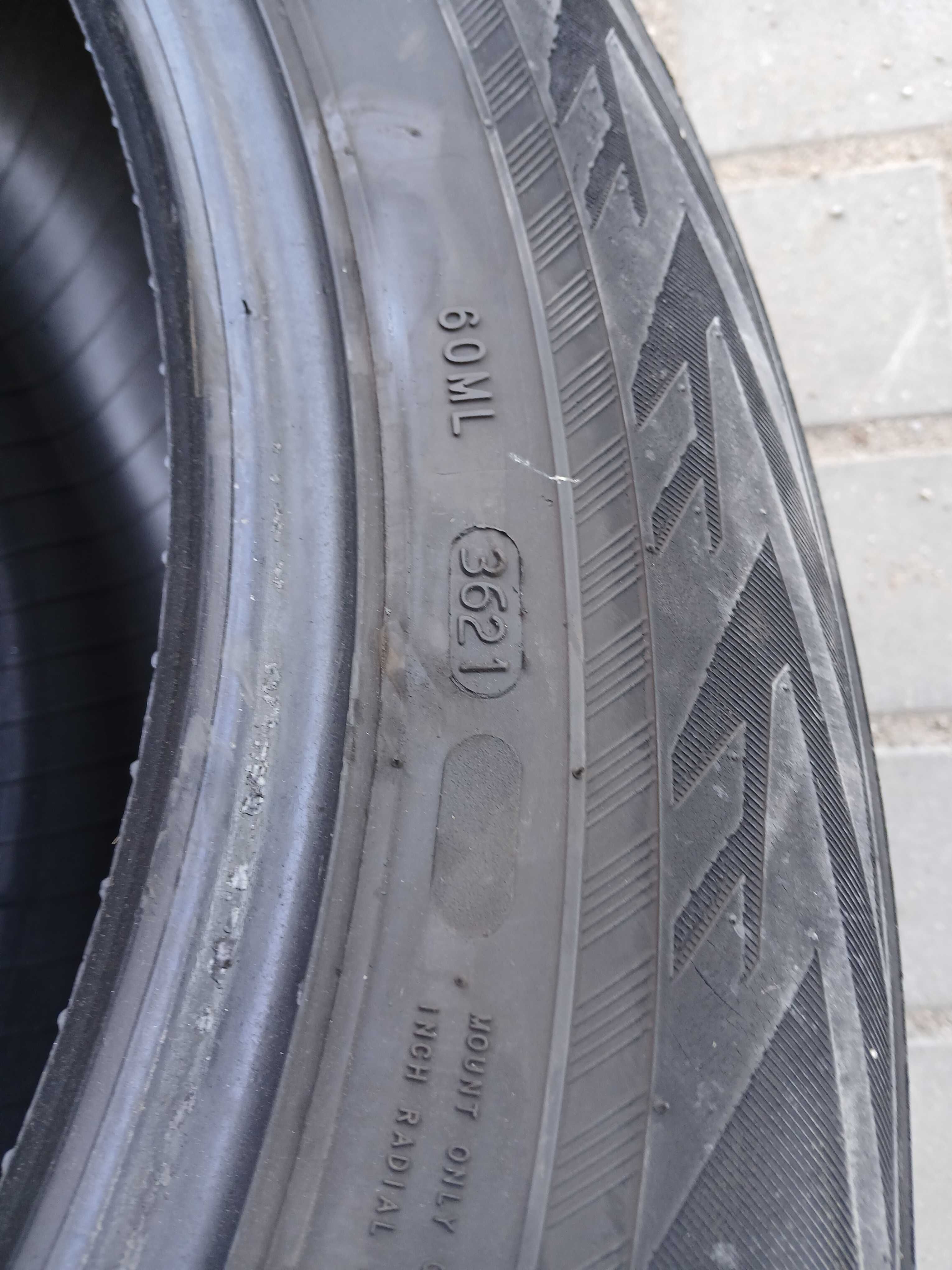 2x używane opony zimowe 235/60 R18 Nokian 2021r - Montaż Gwranacja