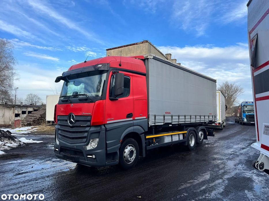 Mercedes-Benz ACTROS 2545L | STREAMSPACE | FIRANKA 7.30 m  | Zestaw  Firanka | 36 Palet | Rama BDF | Winda * Stan Idealny *
