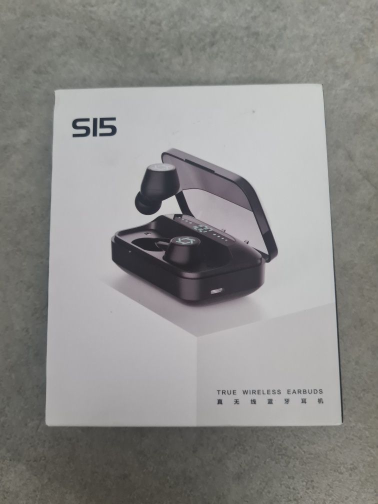 Nowe Słuchawki bezprzewodowe S15 bluetooth