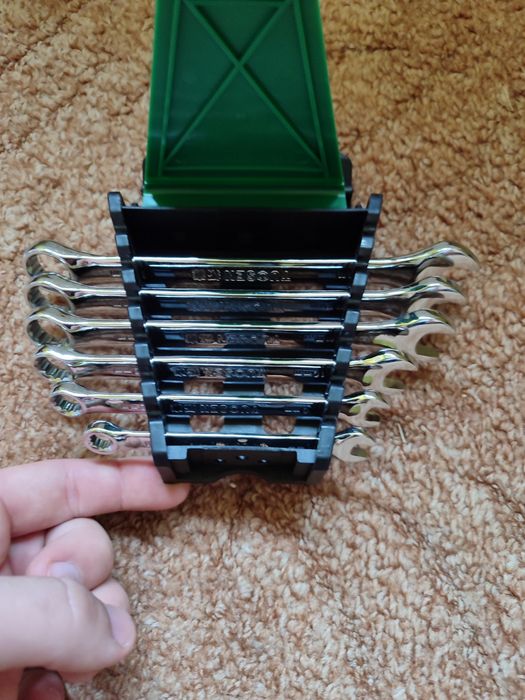 Zestaw kluczy płaskich oczkowych od 6- 14mm