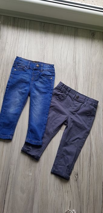 Spodnie eleganckie i jeans