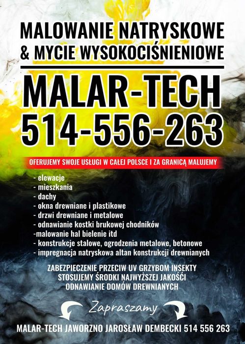 Malowanie elewacji, mycie elewacji,fasady,domów,impregnacja ,remonty