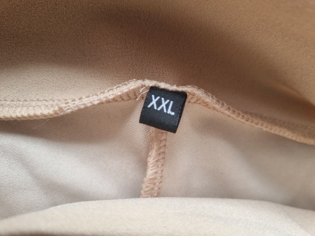 Spodnie damskie beż XL nowe