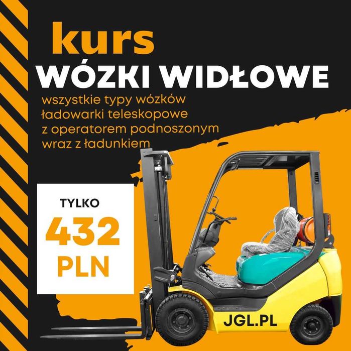 Kup dwa kursy na wózki widłowe z UDT i zapłać tylko za jeden!