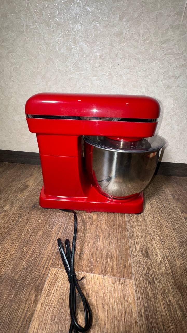 Планетарний міксер Chef Machine VOLYYX 7930 | 5 л | 2200 Вт | Червоний