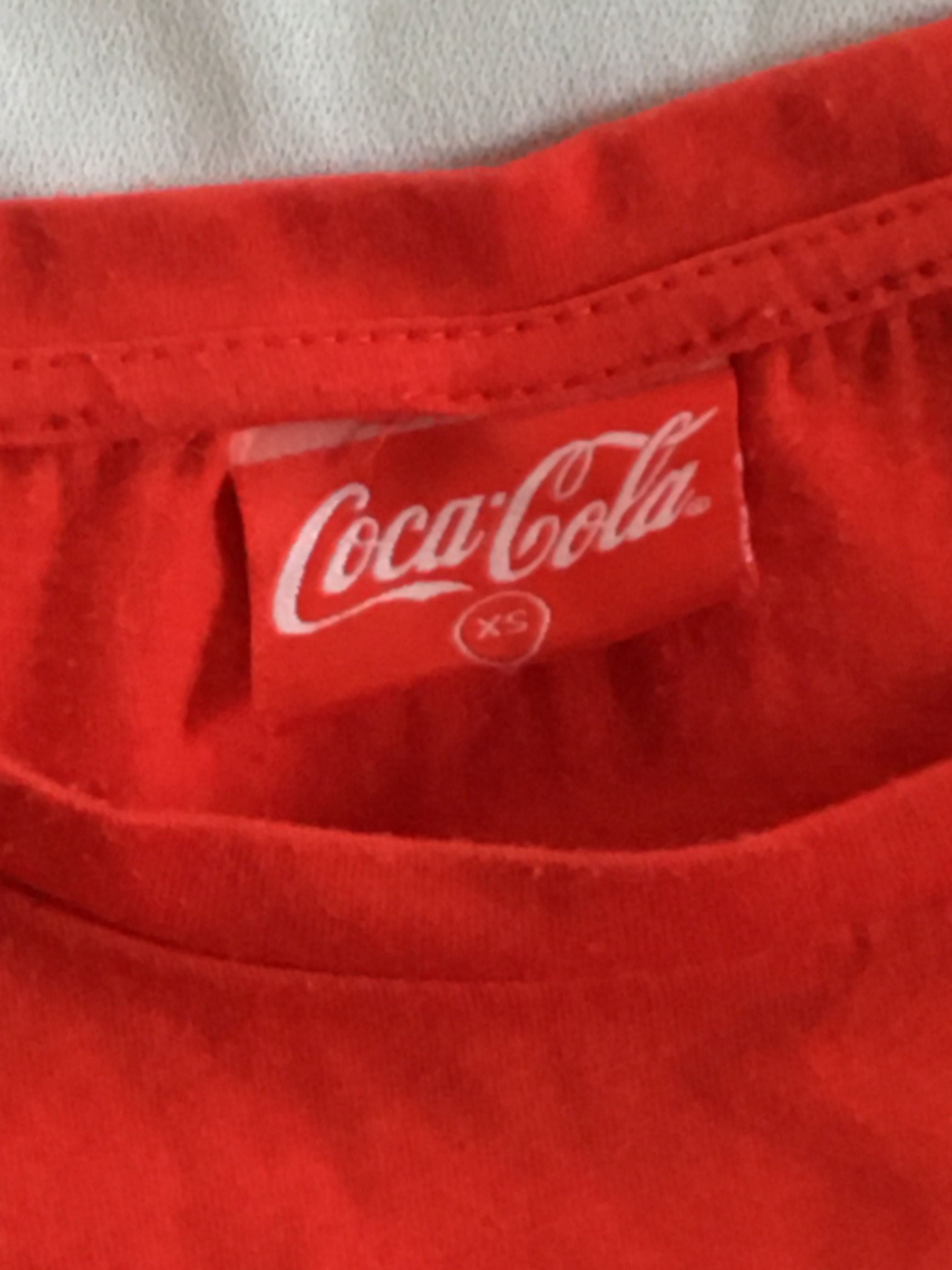 Coca-Cola , XS, koszulka z logo