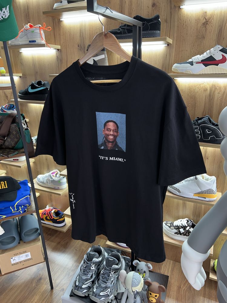 Футболка Travis Scott It’s Miami  Free The Rage Logo