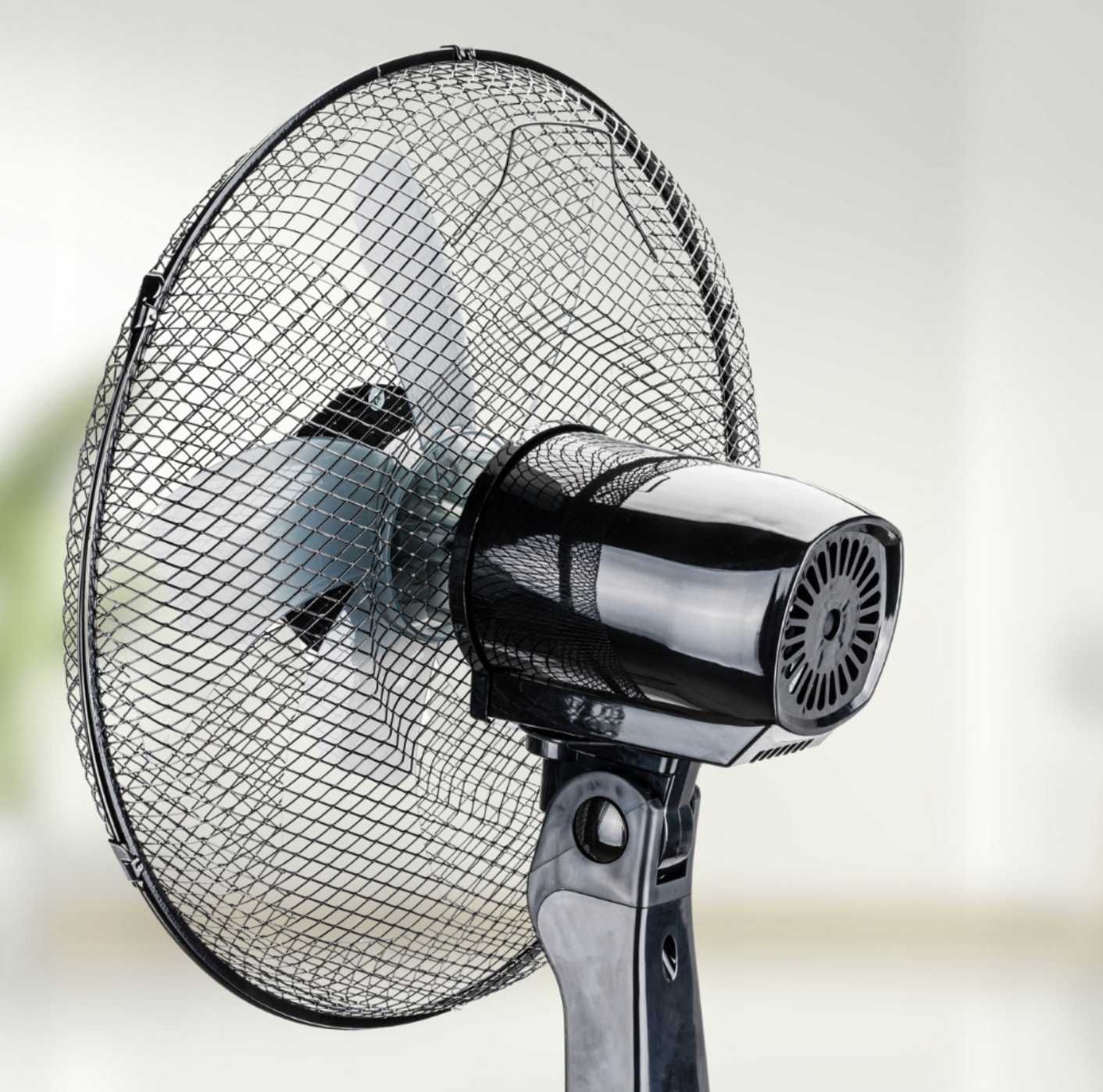 Wentylator Stojący 70 W Wiatrak Podłogowy Timer Do Domu Biura + pilot