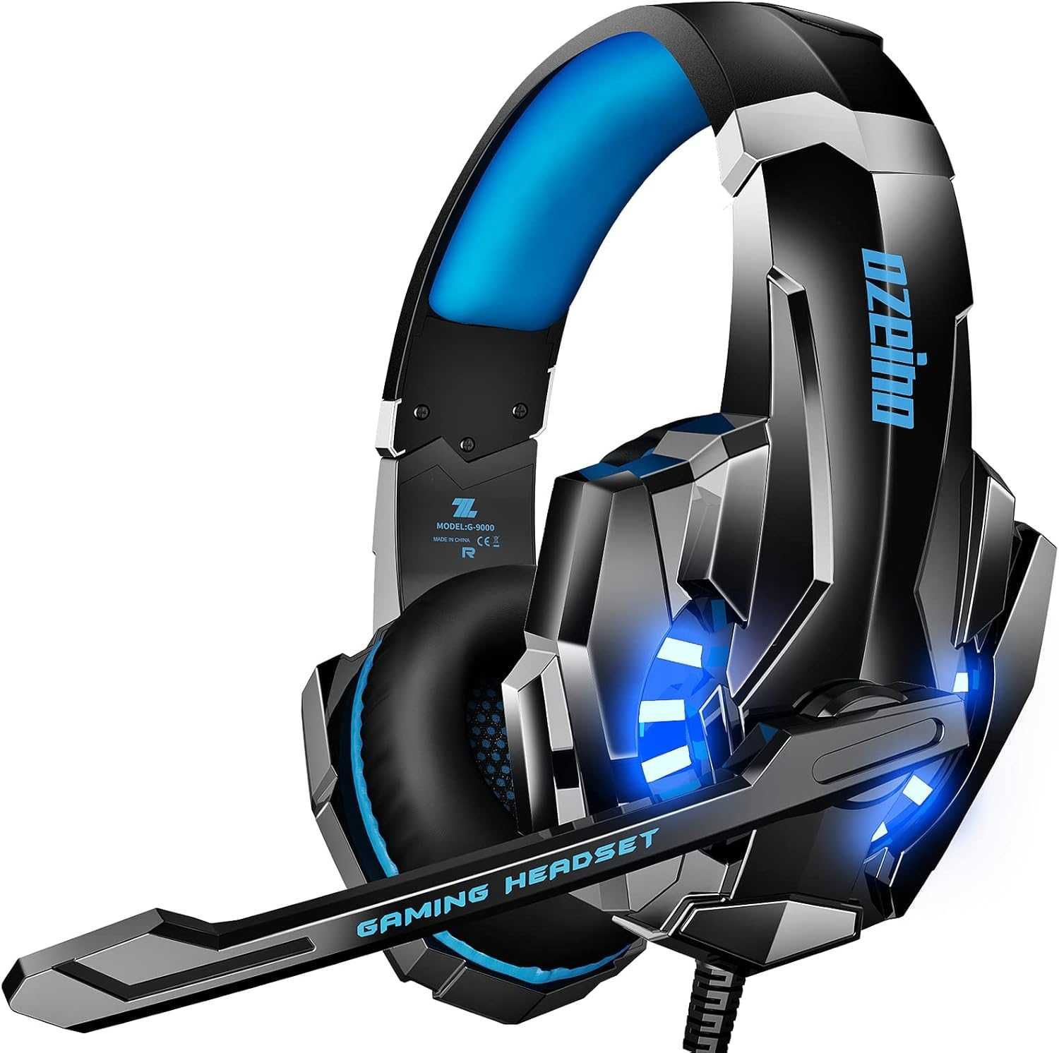 Ozeino Zestaw słuchawkowy gamingowy do PS4 PS5 3D Surround [2348]