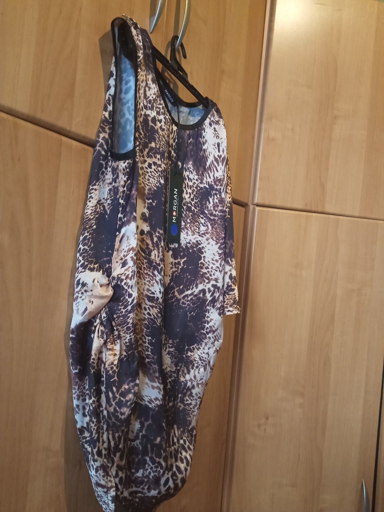 Tunika asymetryczna Morgan, Leopard z metką
