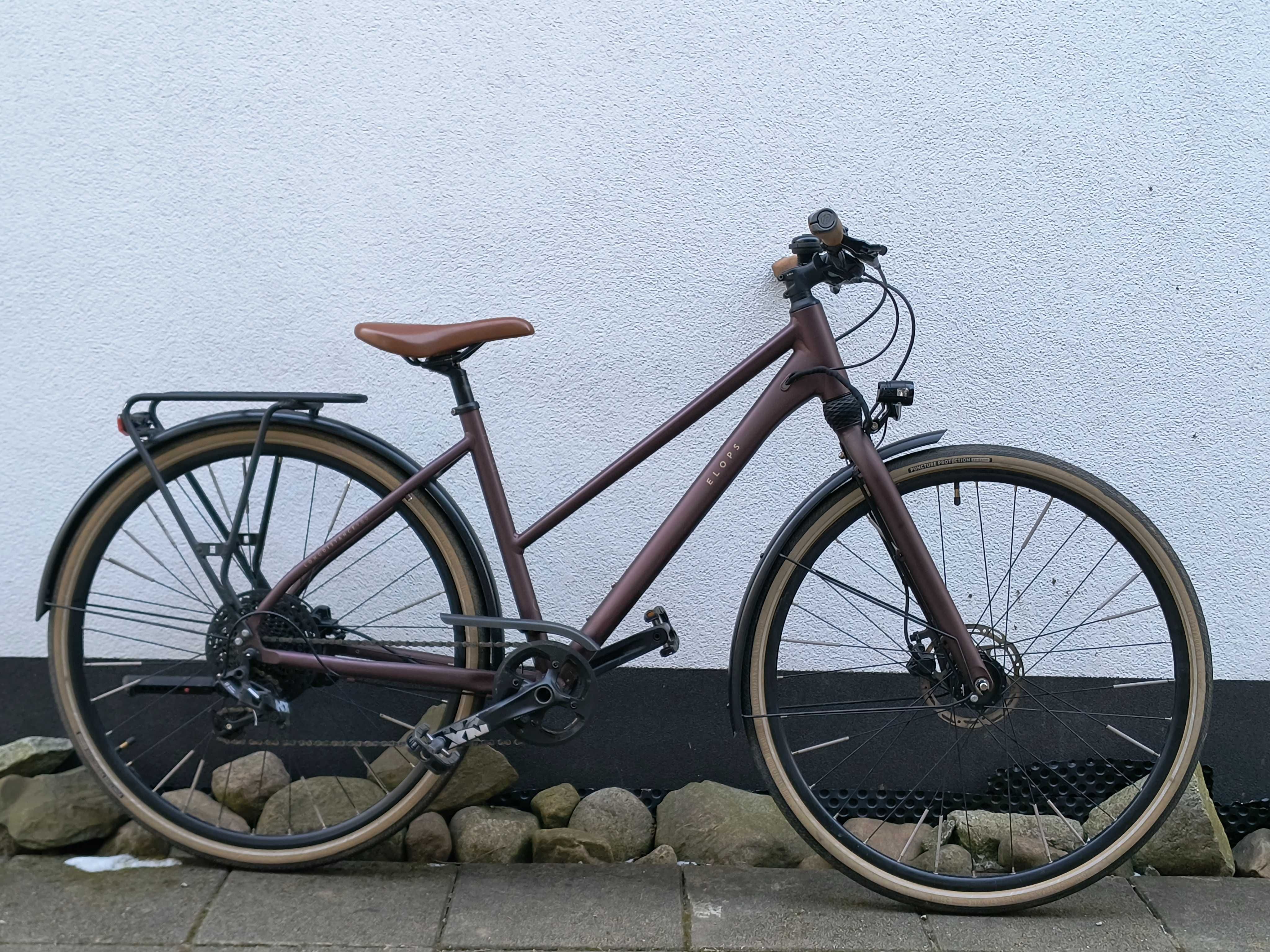 ELOPS rower miejsko trekkingowy 1x11 S 155-165 cm stan BDB