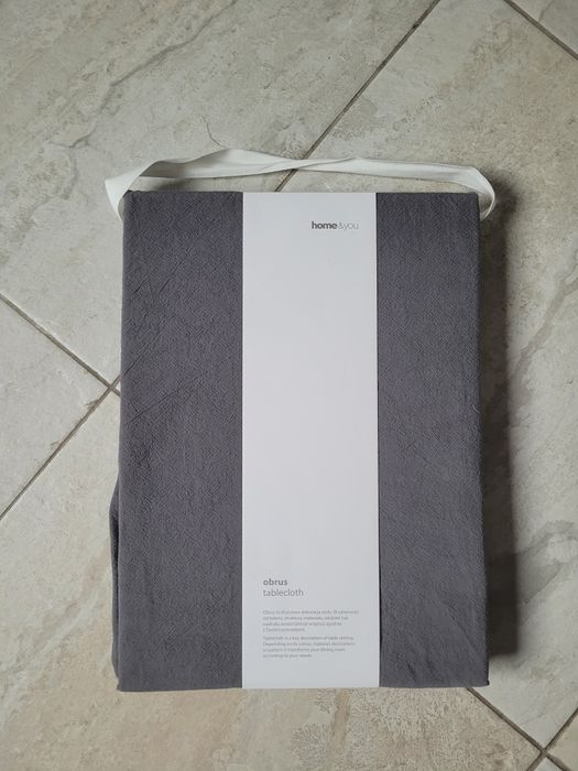 Obrus szary nowy home&you