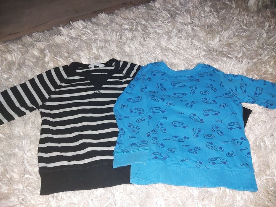 Sweterek hm, bluza smyk 92