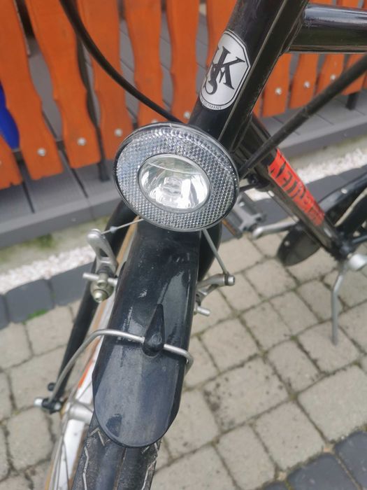 Rower Kettler City Cruiser Biegi Dzwonek Bagażnik Czarny