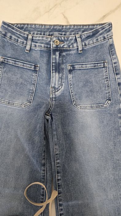 Nowe szerokie jeansy