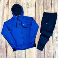 Чоловічий спортивний костюм Nike синій весняний Найк кофта та штани